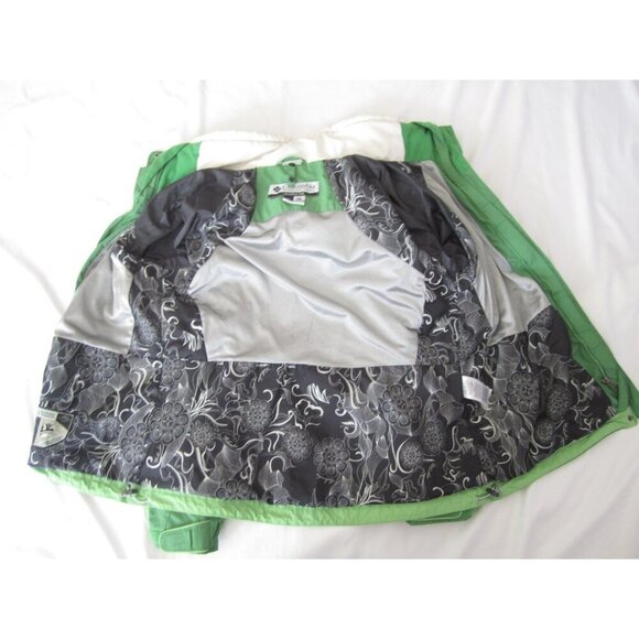 Women Columbia Omni Tech Bugaboo Waterproof Full Zip Hood Jacket Sz L (WS71) - Picture 4 of 14